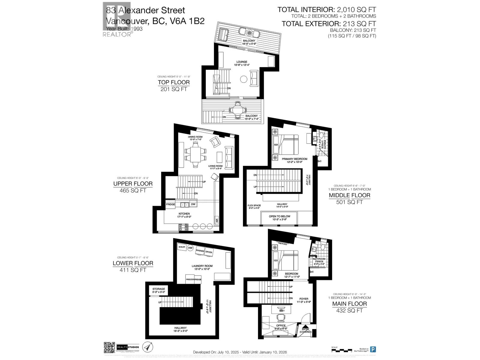 83 ALEXANDER STREET, Vancouver