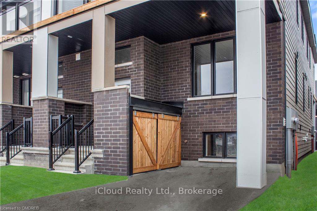 Convenient storage behind cedar gates