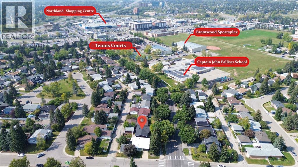 Single Family House Bungalow for Sale in  Northmount Drive NW Brentwood Calgary 