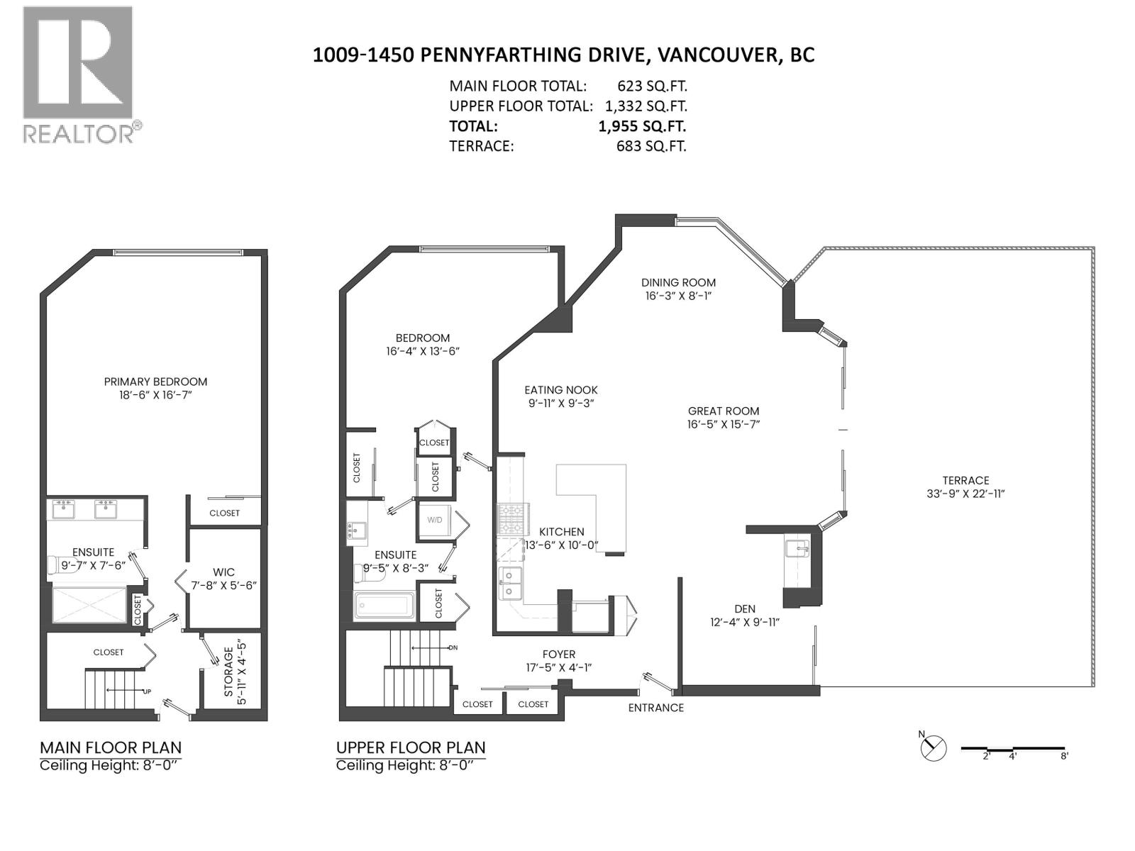 1009 1450 PENNYFARTHING DRIVE, Vancouver