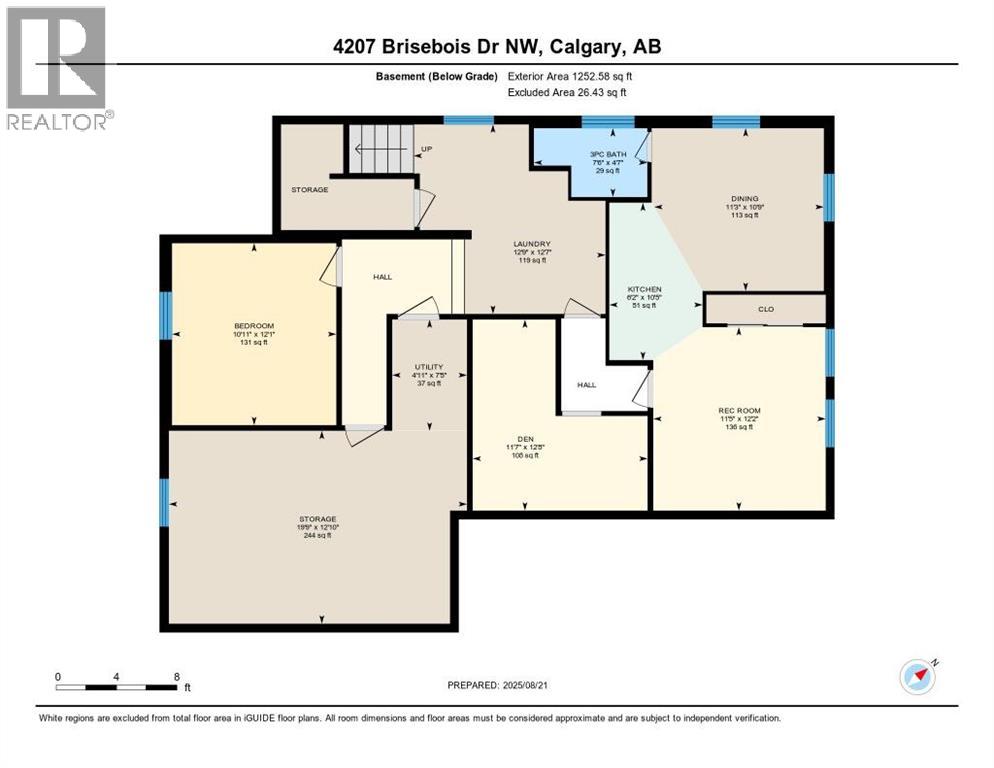 Single Family House Bungalow for Sale in  Brisebois Drive NW Brentwood Calgary 