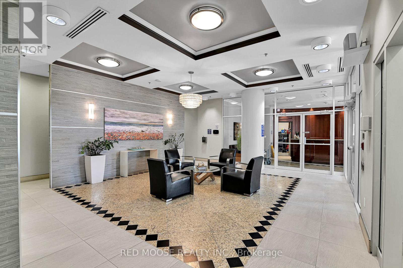 Lobby and Concierge office
