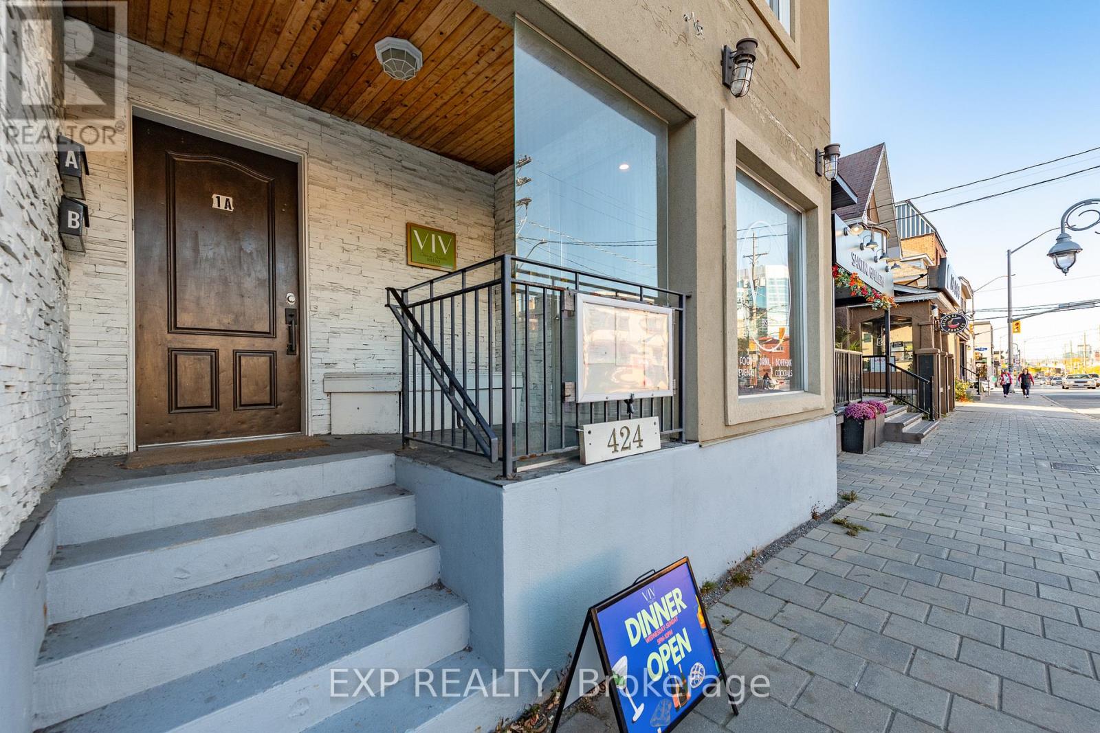 Prime Little Italy location w/Large Glass Window