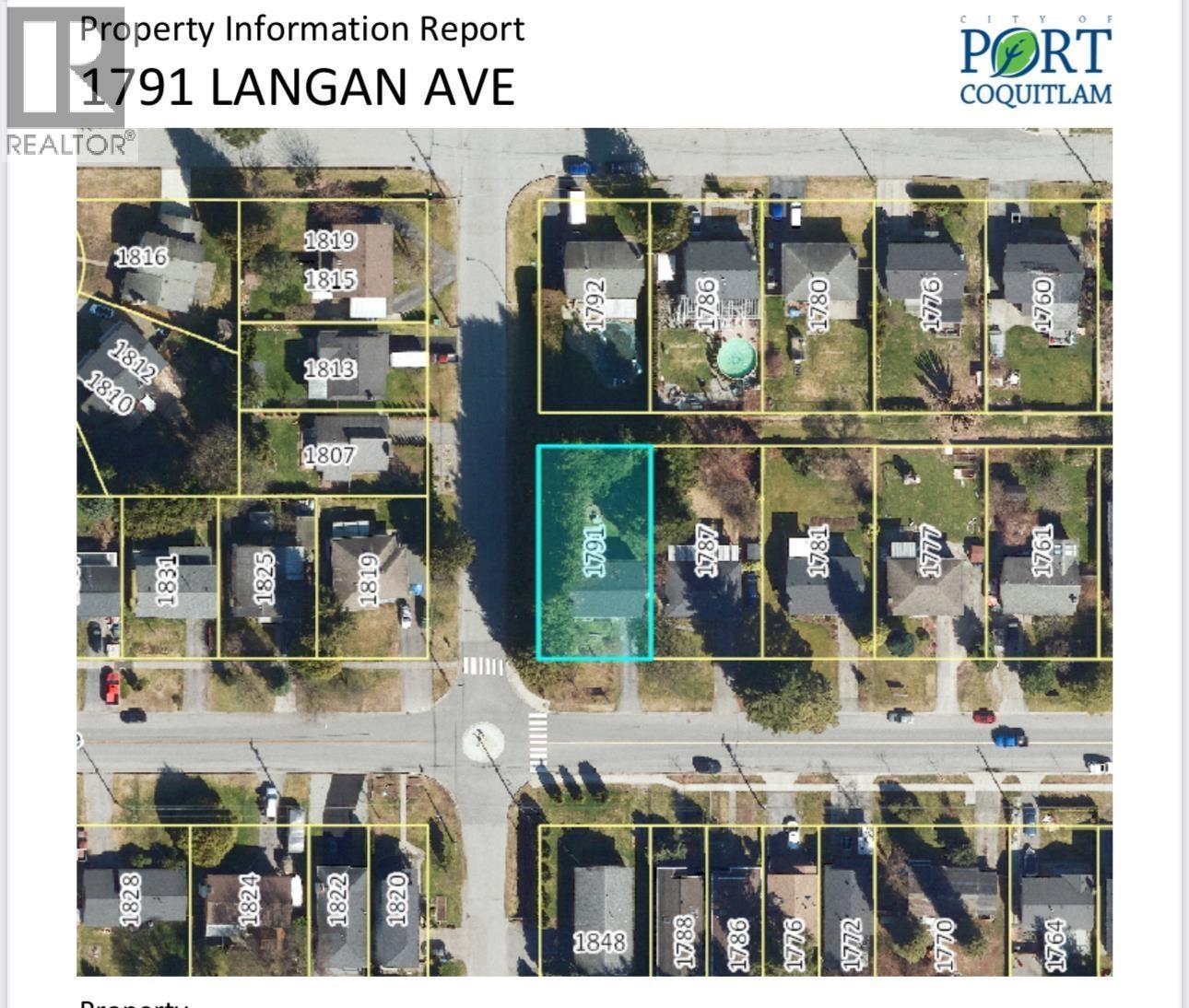 1791 LANGAN AVENUE, Port Coquitlam