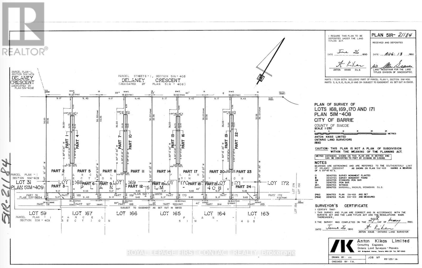 Single Family House for Sale in  DELANEY CRESCENT Barrie (Northwest) 