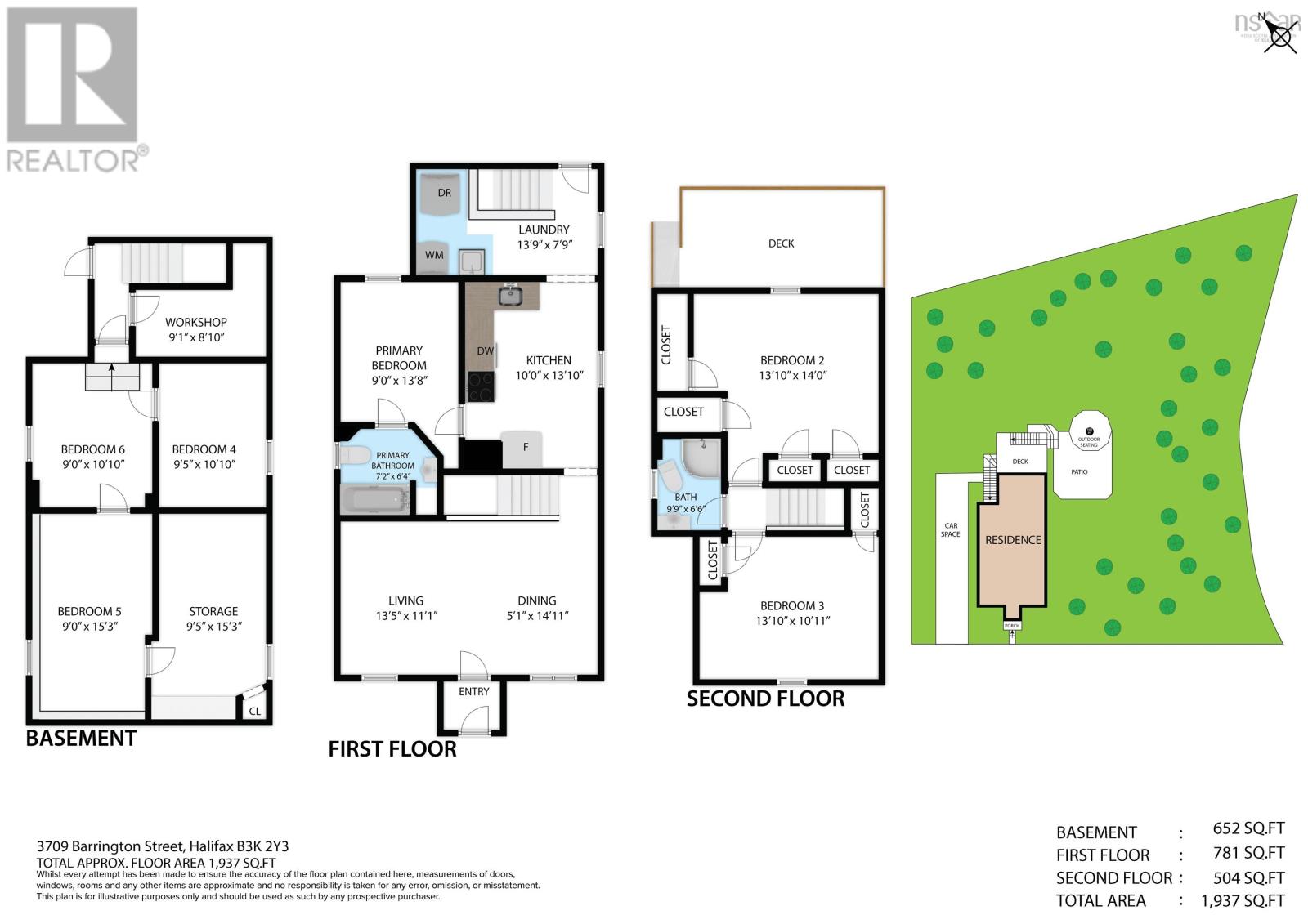 Property 21 of 22 of 3709 Barrington Street