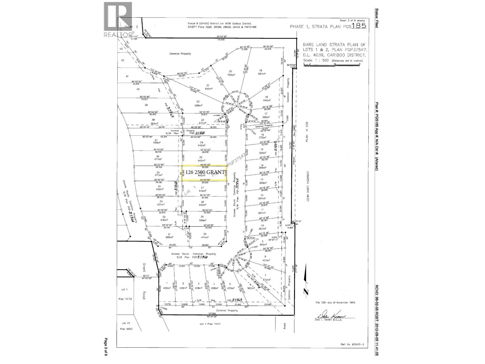 126 2500 GRANT ROAD, Prince George