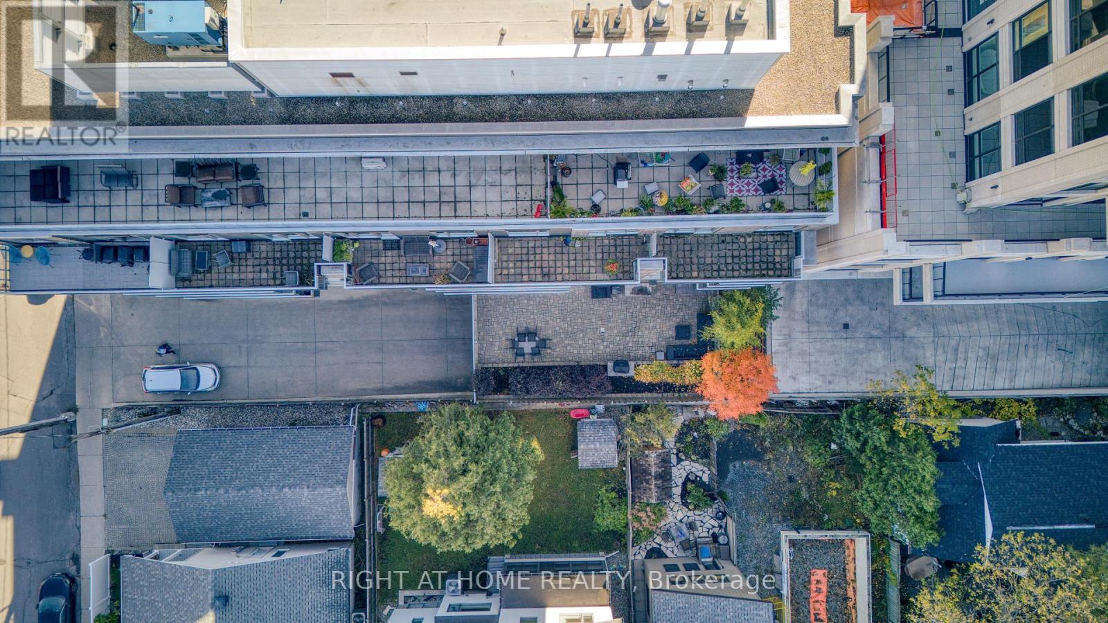 Arial view of the Back of the Building-BBQ Terrace