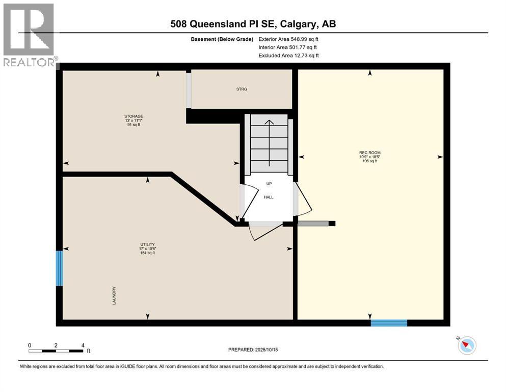 Single Family House for Sale in  Queensland Place SE Queensland Calgary 