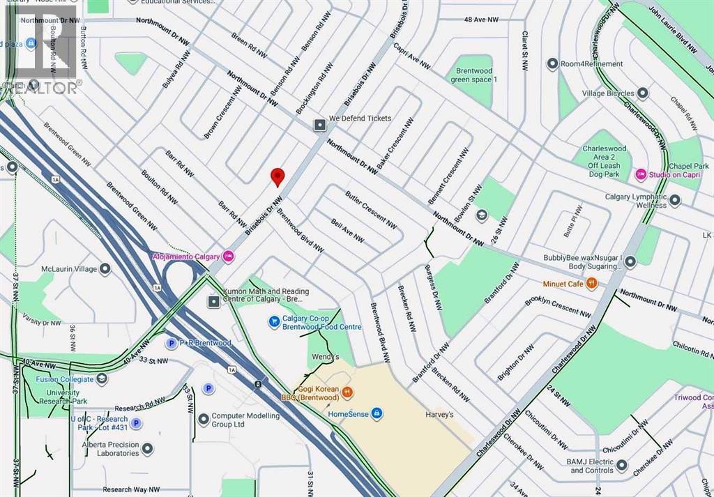 Single Family House Bi-level for Sale in  Brisebois Drive NW Brentwood Calgary 