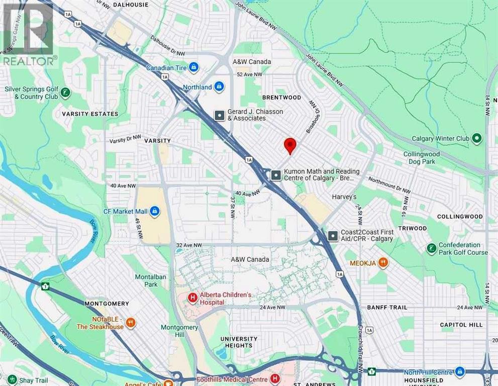 Single Family House Bi-level for Sale in  Brisebois Drive NW Brentwood Calgary 