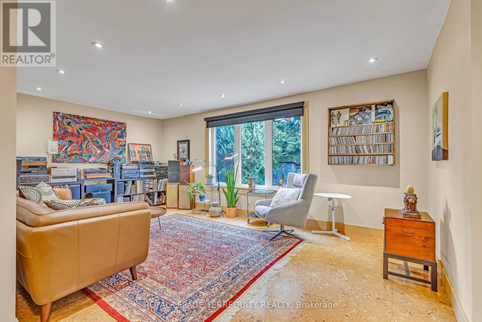 WOW! Incredible Living Room with Picture Window