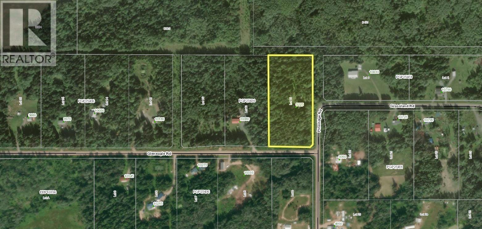 Backyard of 5225 PINERIDGE ROAD · Prince George, BC