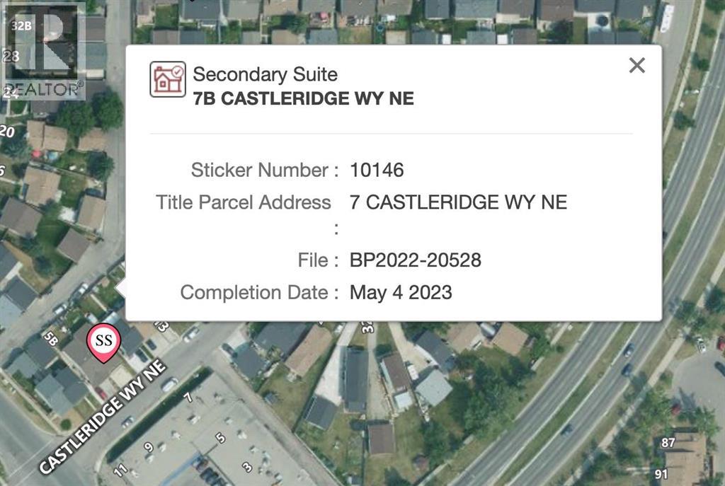 Single Family House Bungalow for Sale in  Castleridge Way NE Castleridge Calgary 