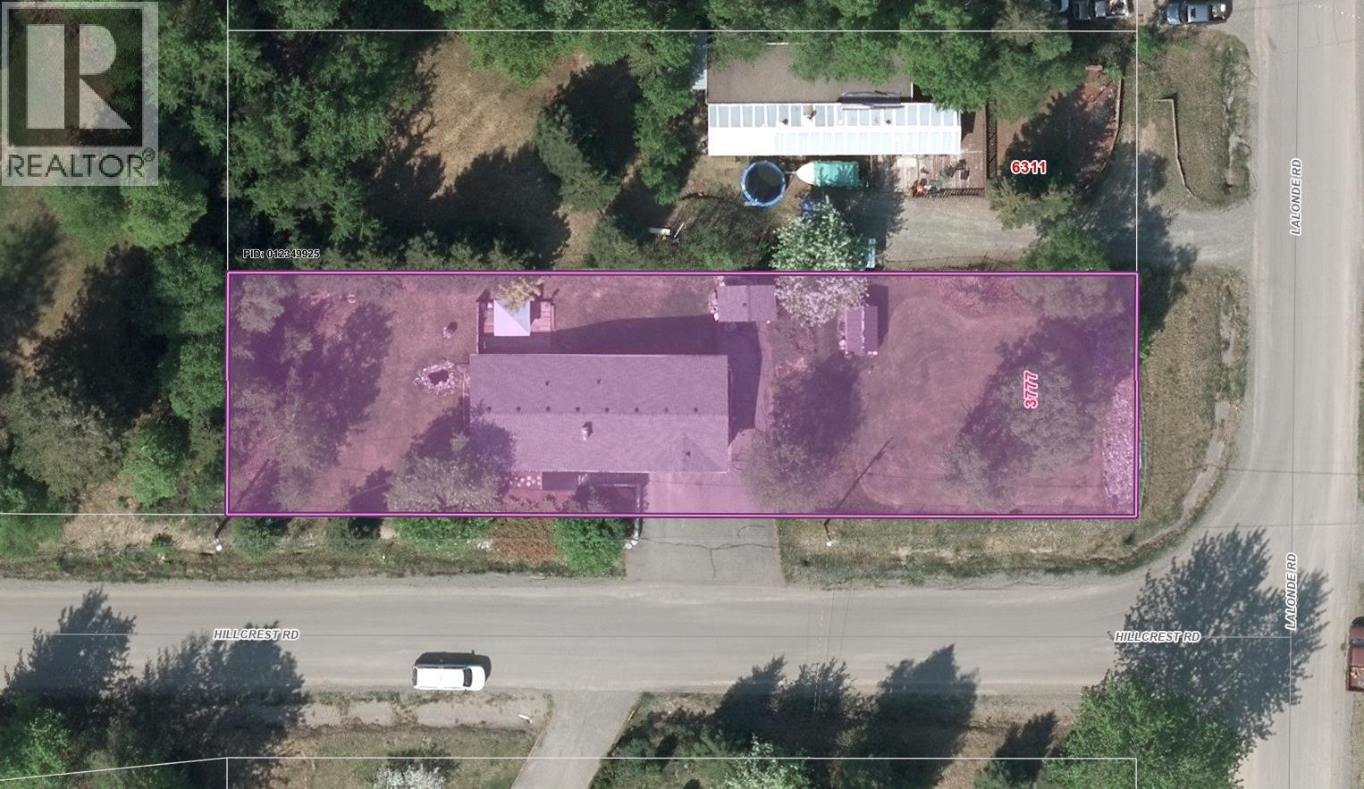 3777 HILLCREST ROAD, Prince George