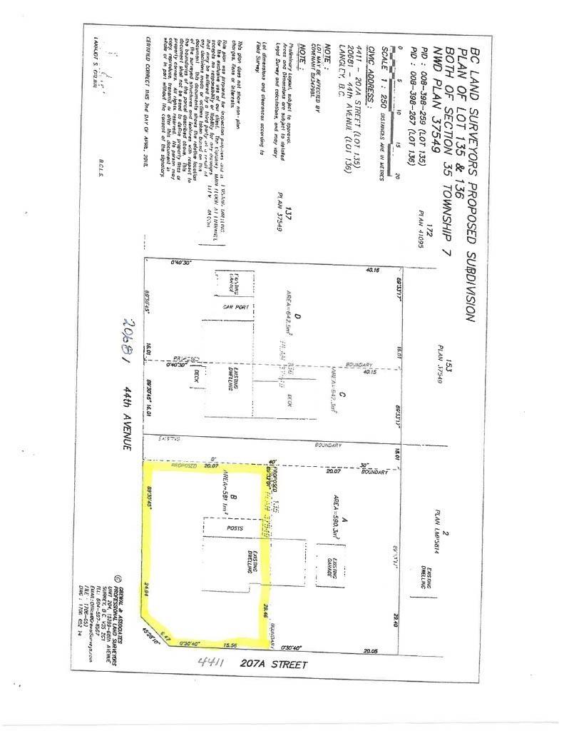 Lot B 207A STREET, Langley