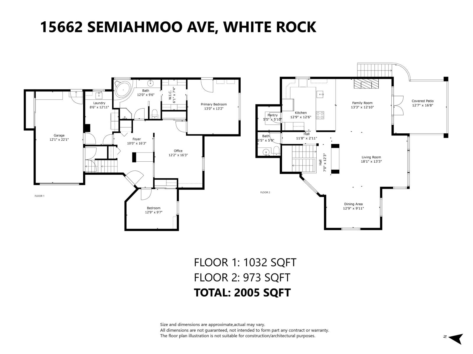 15662 SEMIAHMOO AVENUE, White Rock