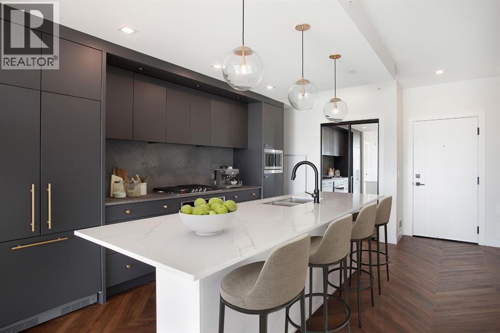 Kitchen - furniture has been added virtually