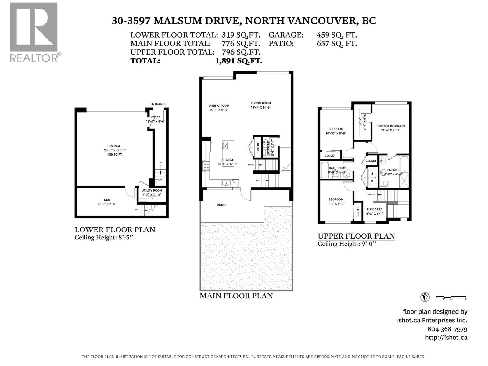 30 3597 MALSUM DRIVE, North Vancouver