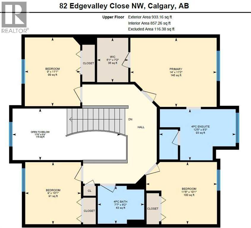 Single Family House for Sale in  Edgevalley Close NW Edgemont Calgary 
