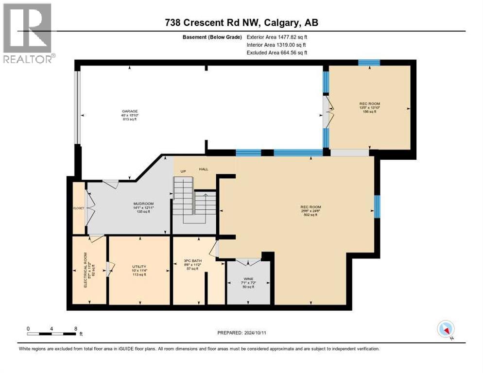 Single Family House for Sale in  Crescent Road NW Rosedale Calgary 