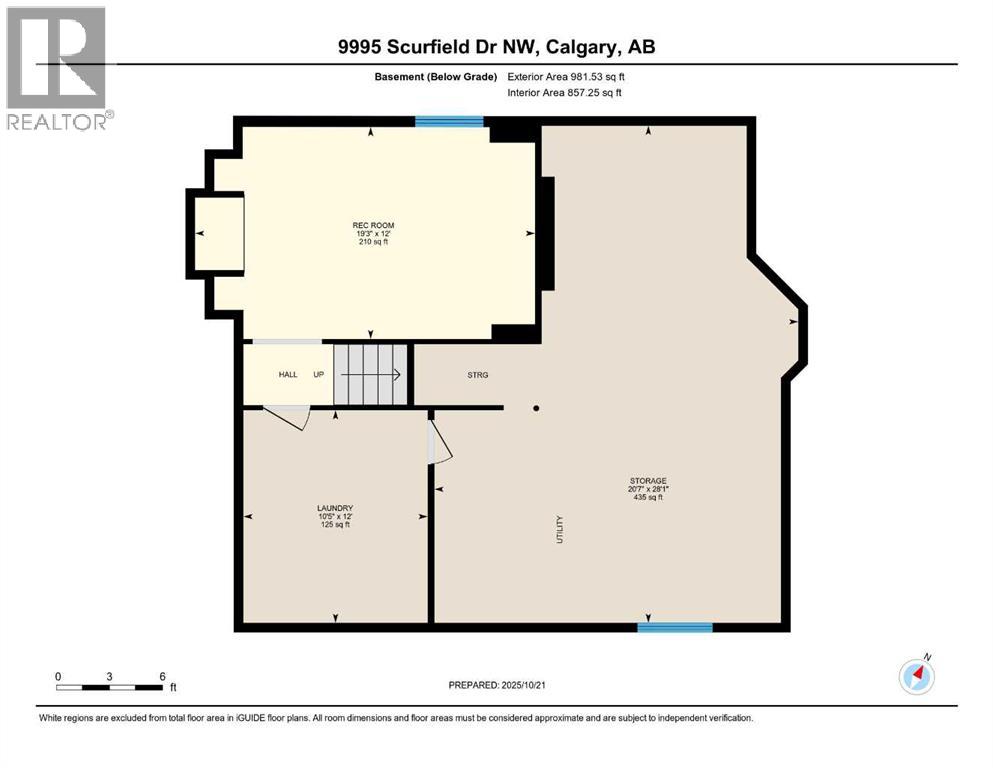 Single Family House for Sale in  Scurfield Drive NW Scenic Acres Calgary 