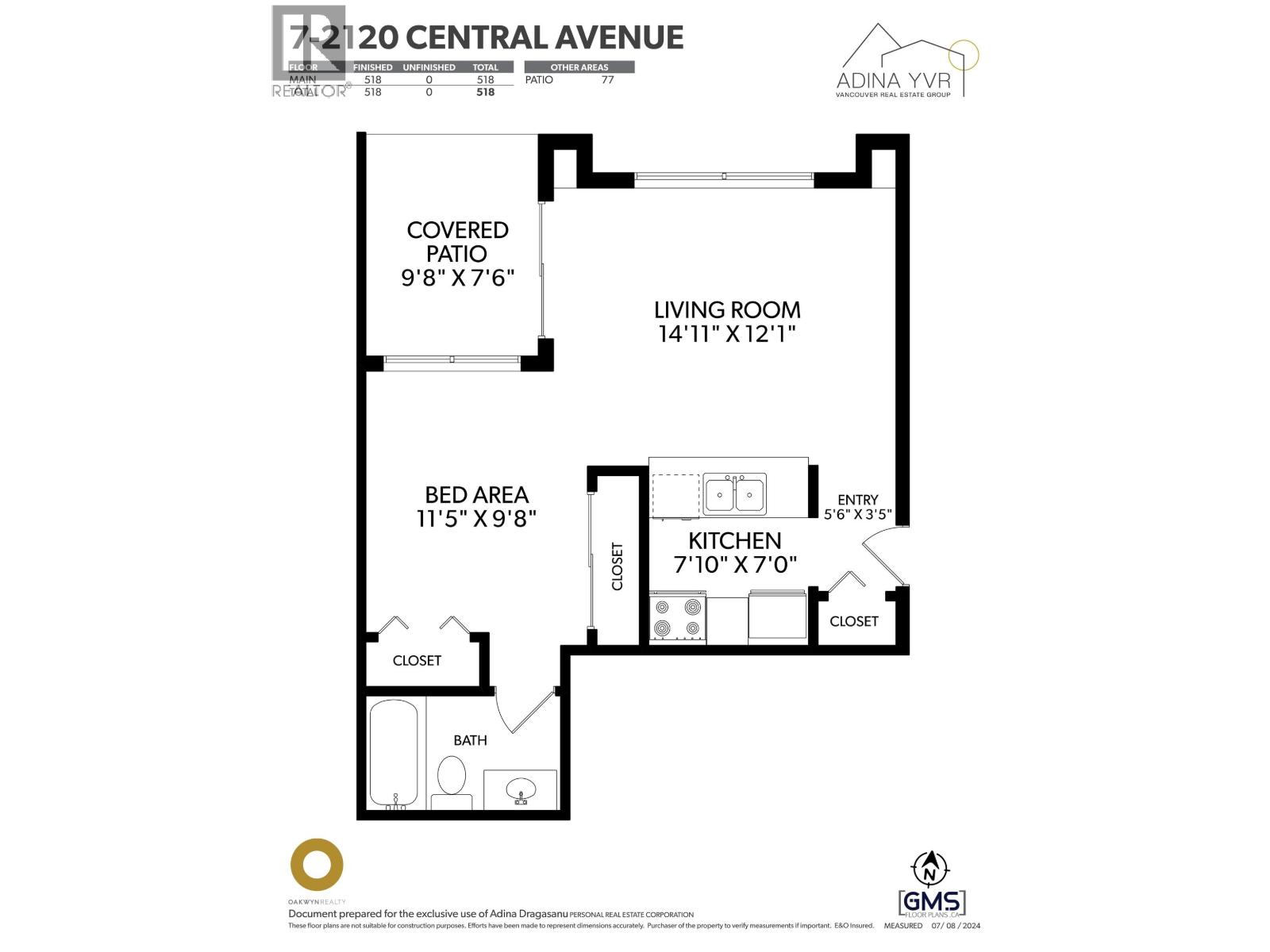 7 2120 CENTRAL AVENUE, Port Coquitlam