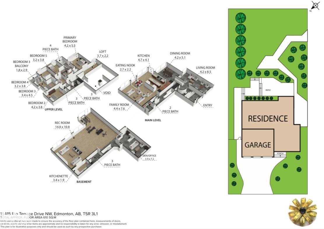 15415 RIO TERRACE DR NW, Edmonton