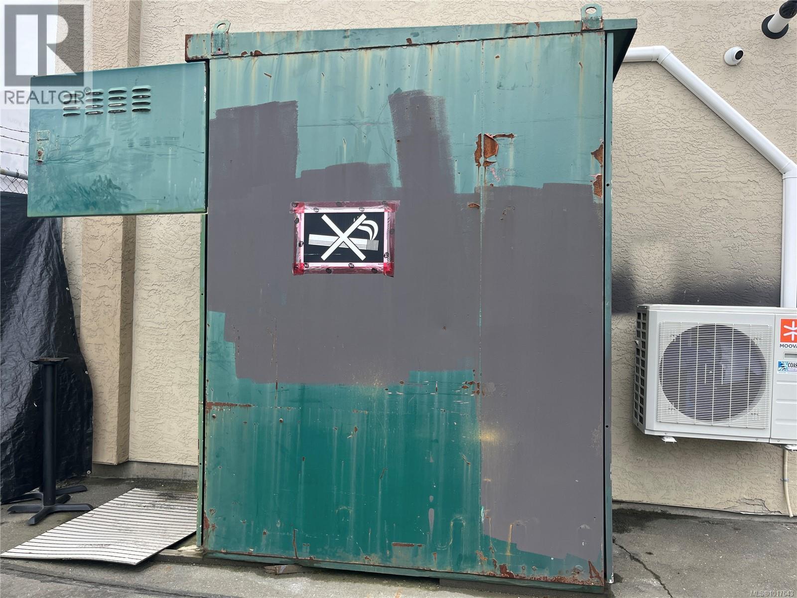 Extra storage outside.