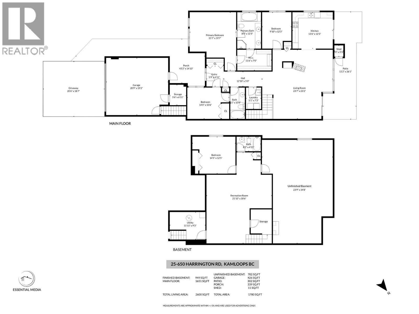 650 HARRINGTON Road Unit# 25, Kamloops