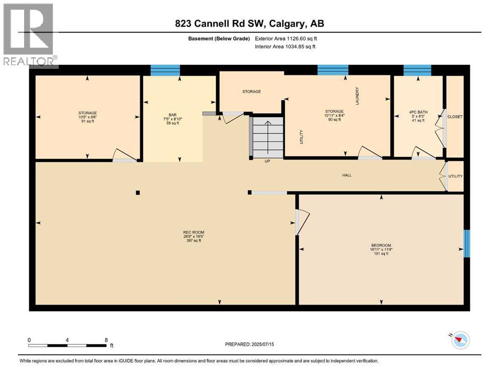 Single Family House Bungalow for Sale in  Cannell Road SW Canyon Meadows Calgary 