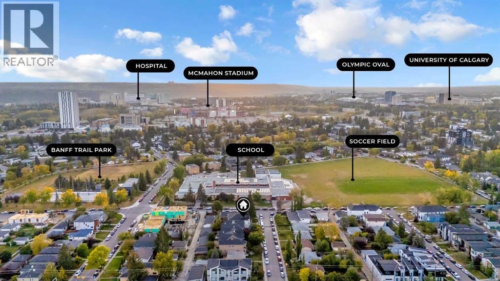 Single Family House for Sale in   Avenue NW Banff Trail Calgary 