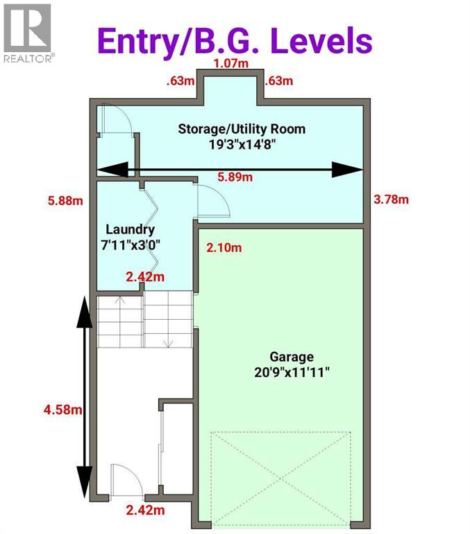 Single Family House 4 Level for Sale in  Point Mckay Gardens NW Point McKay Calgary 