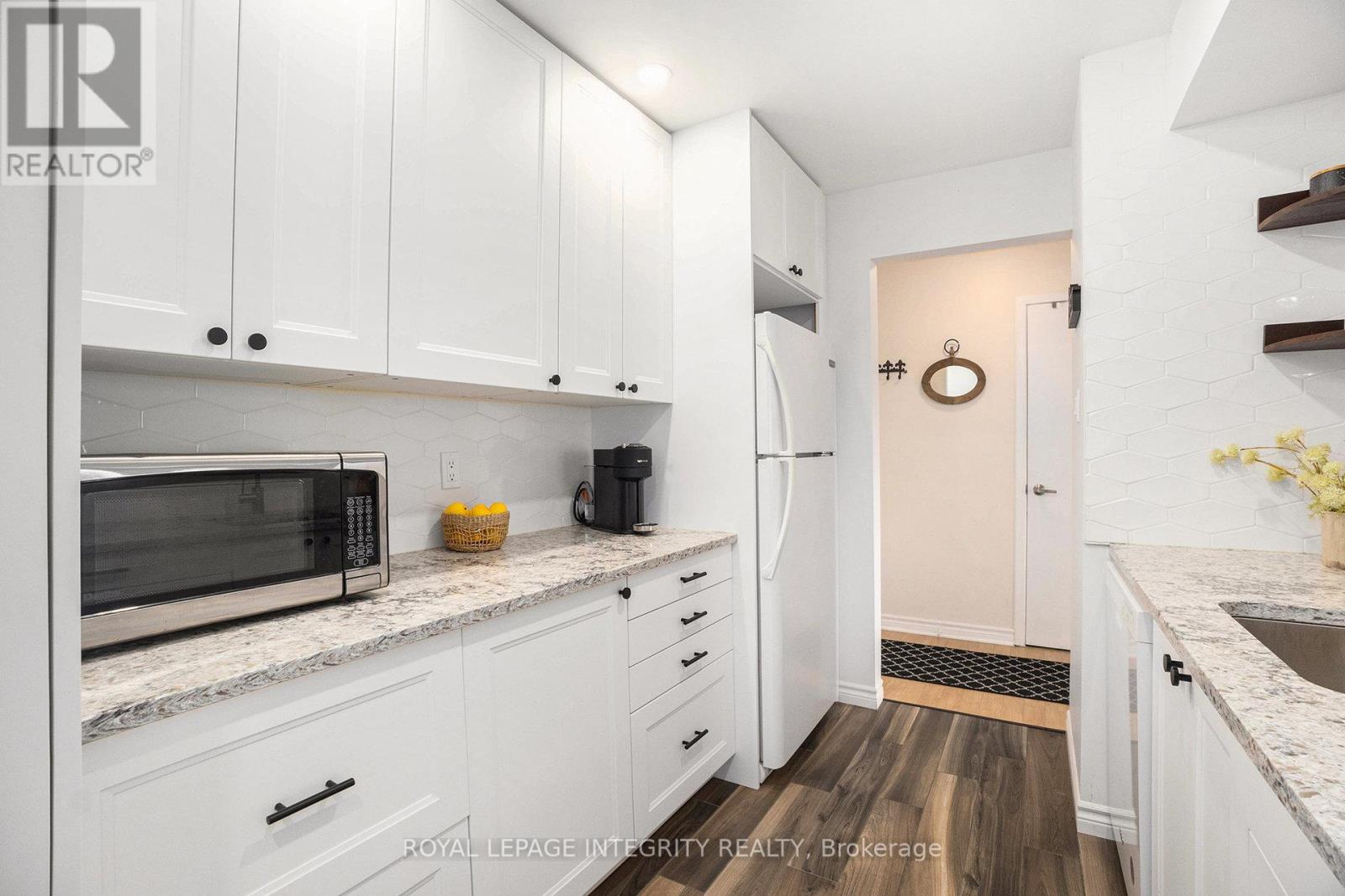 Granite countertops with appliances