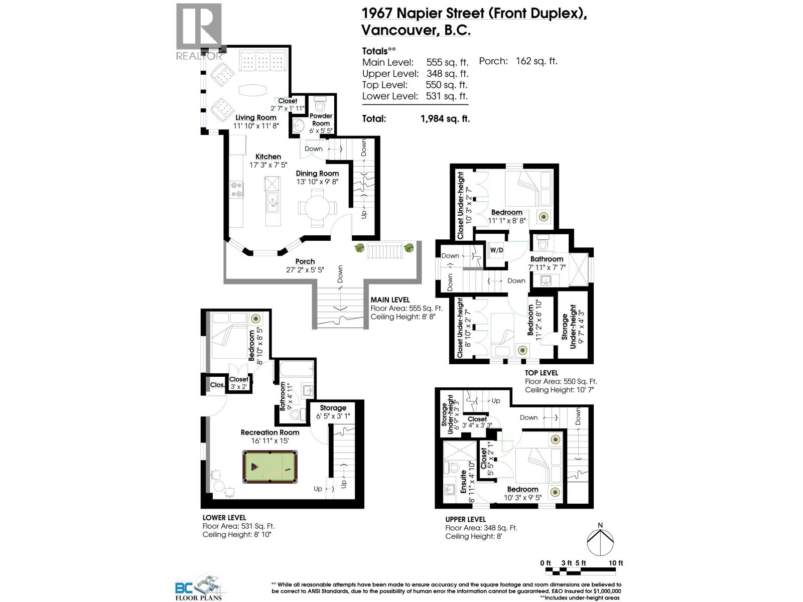 1967 NAPIER STREET, Vancouver