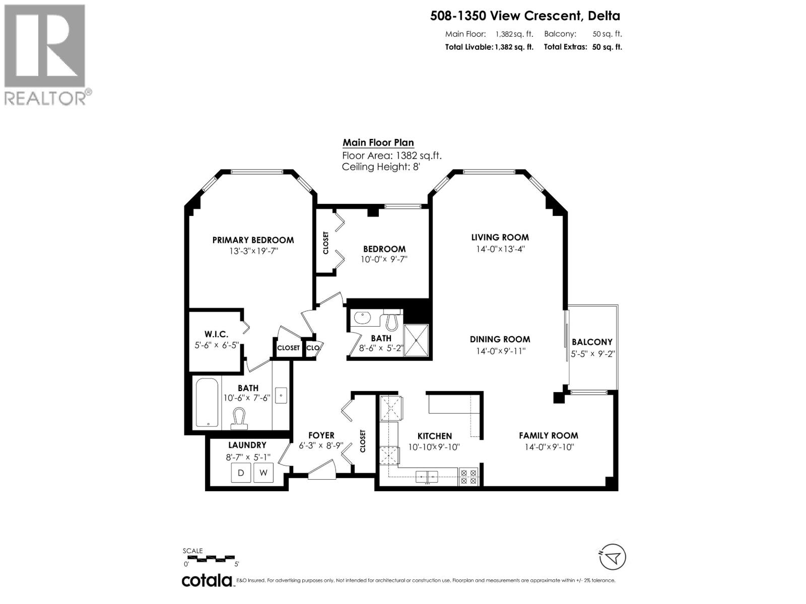 #508-1350 VIEW Crescent, Delta