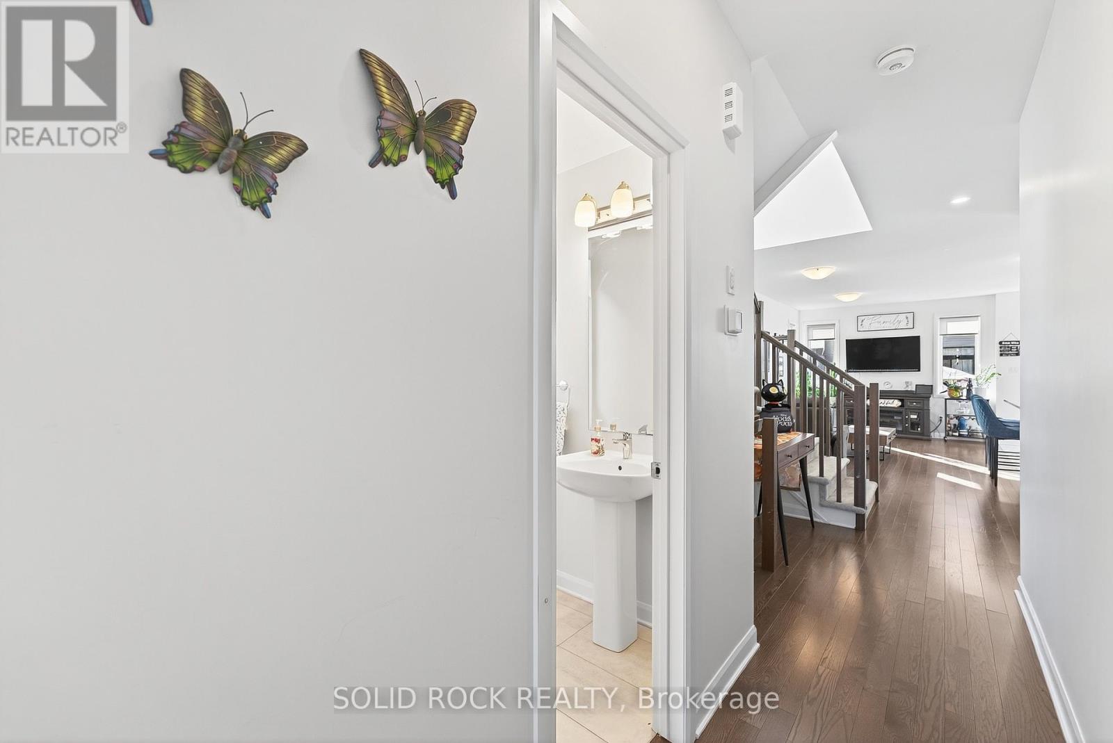 Main floor powder room