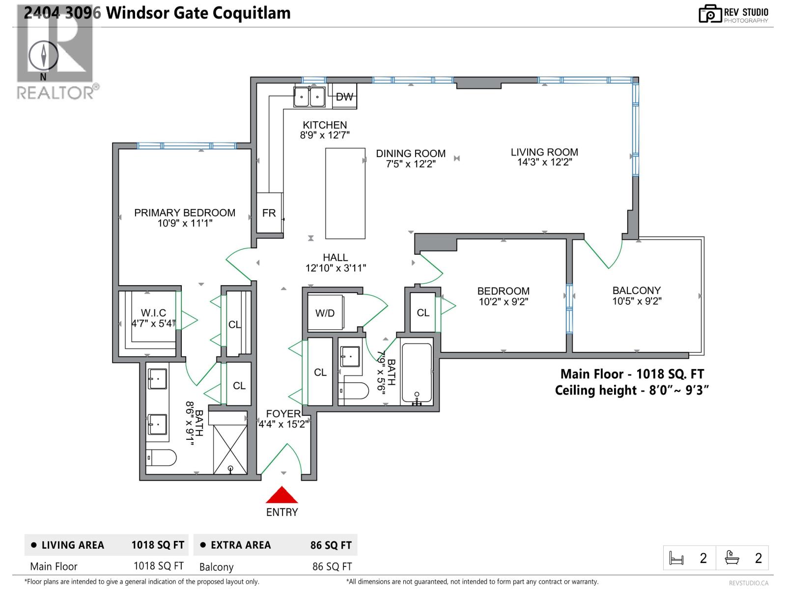 2404 3096 WINDSOR GATE, Coquitlam