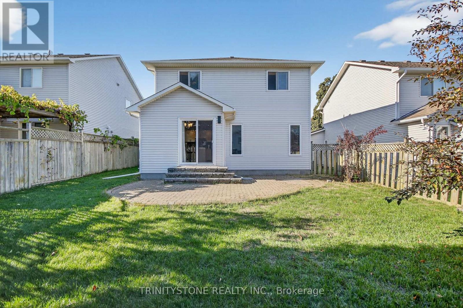 Large fenced in yard