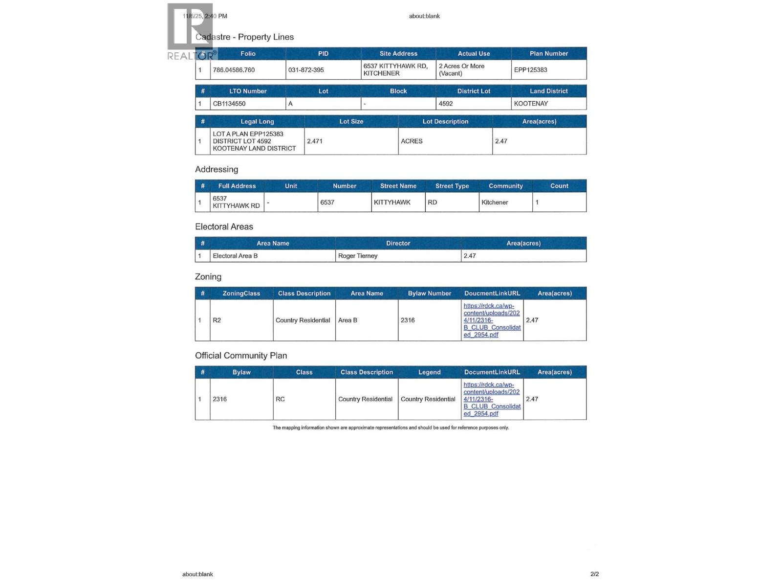 LOT A KITTYHAWK ROAD - 15
