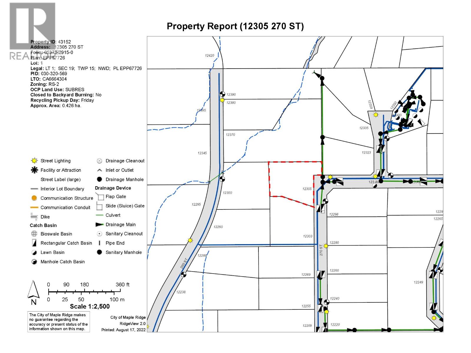 12305 270 STREET, Maple Ridge