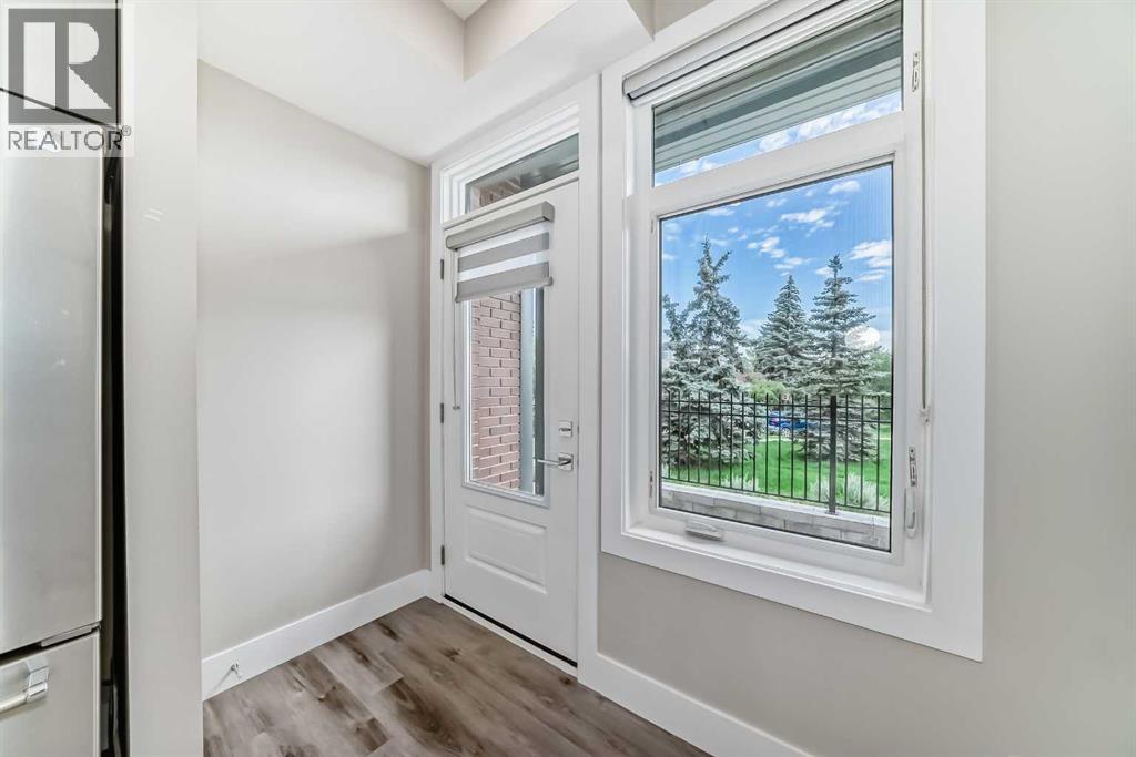 entrance from street level