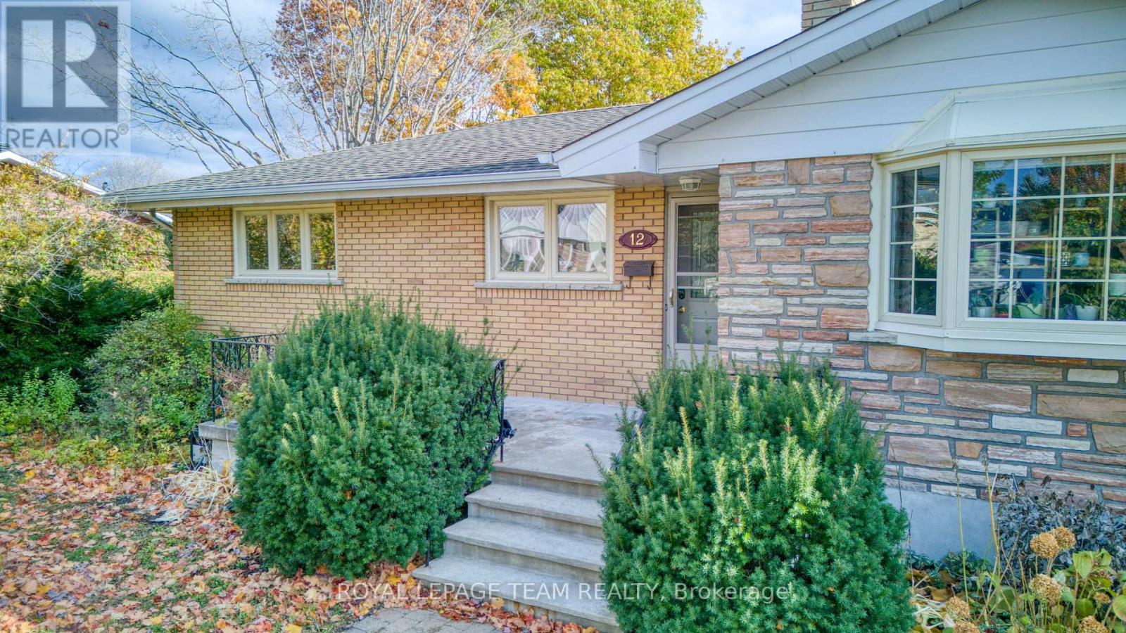 Welcoming and spacious front porch
