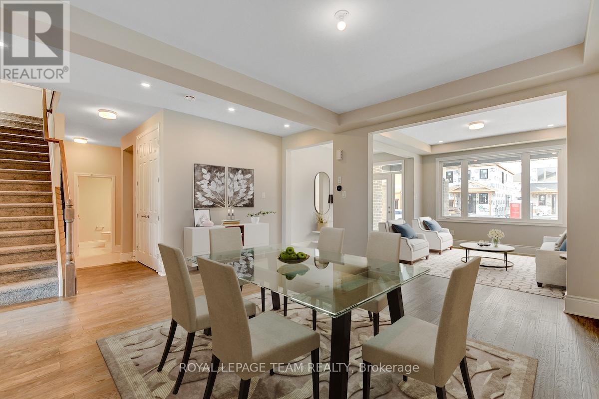 Dining room | open to the Living room