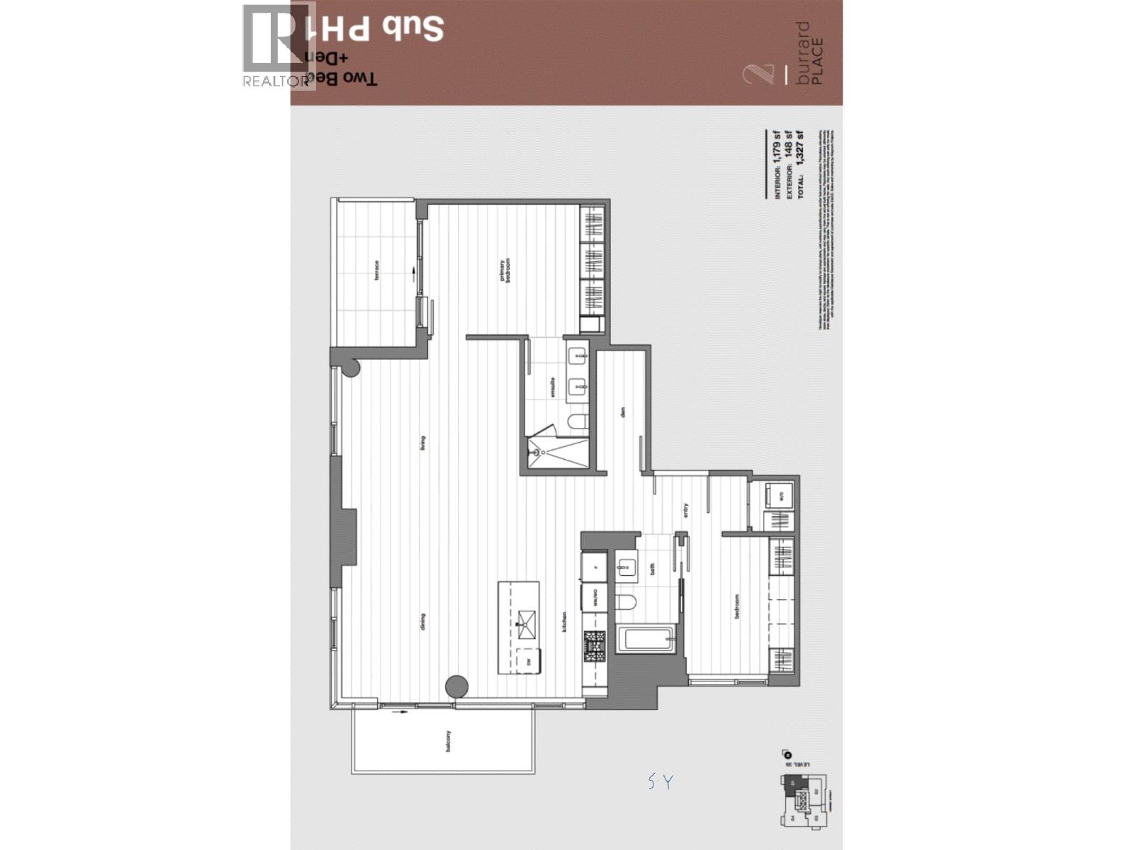 3501 1277 HORNBY STREET, Vancouver