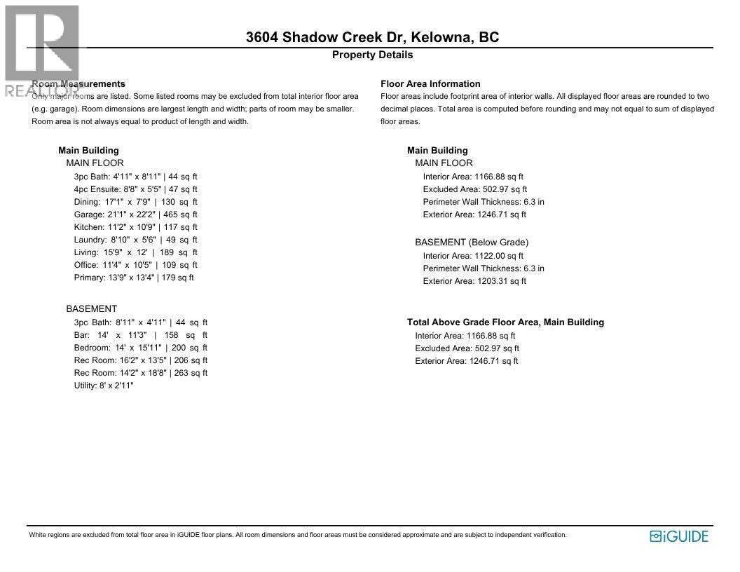  3604 Shadow Creek Drive, Kelowna