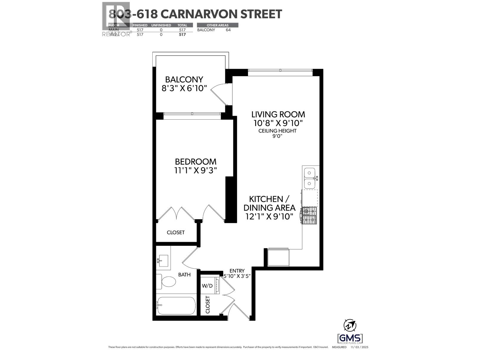 803 618 CARNARVON STREET, New Westminster