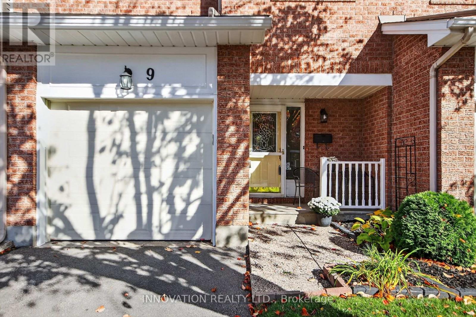 Enjoy the porch & car in your garage this winter