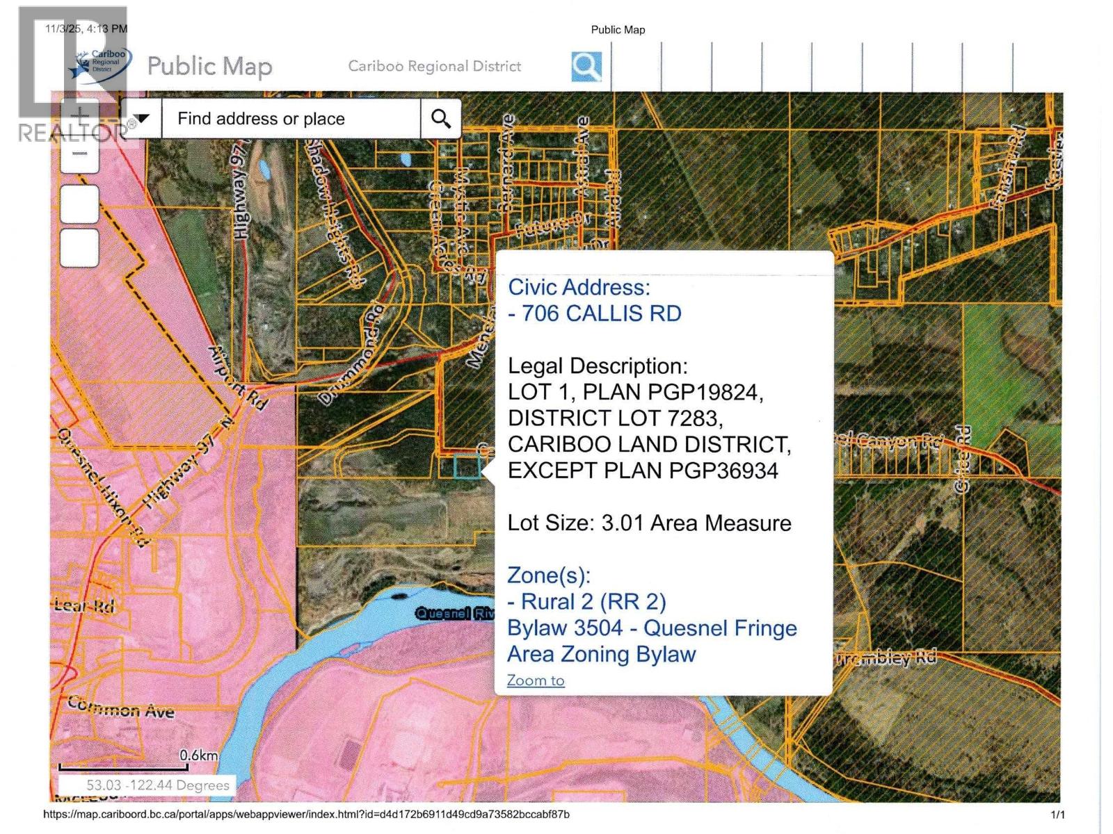 706 CALLIS ROAD, Quesnel
