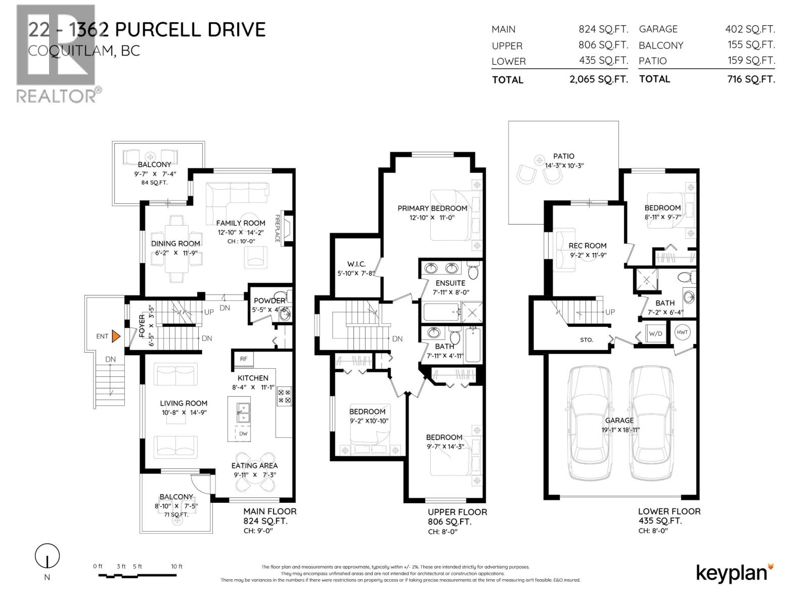 22 1362 PURCELL DRIVE, Coquitlam